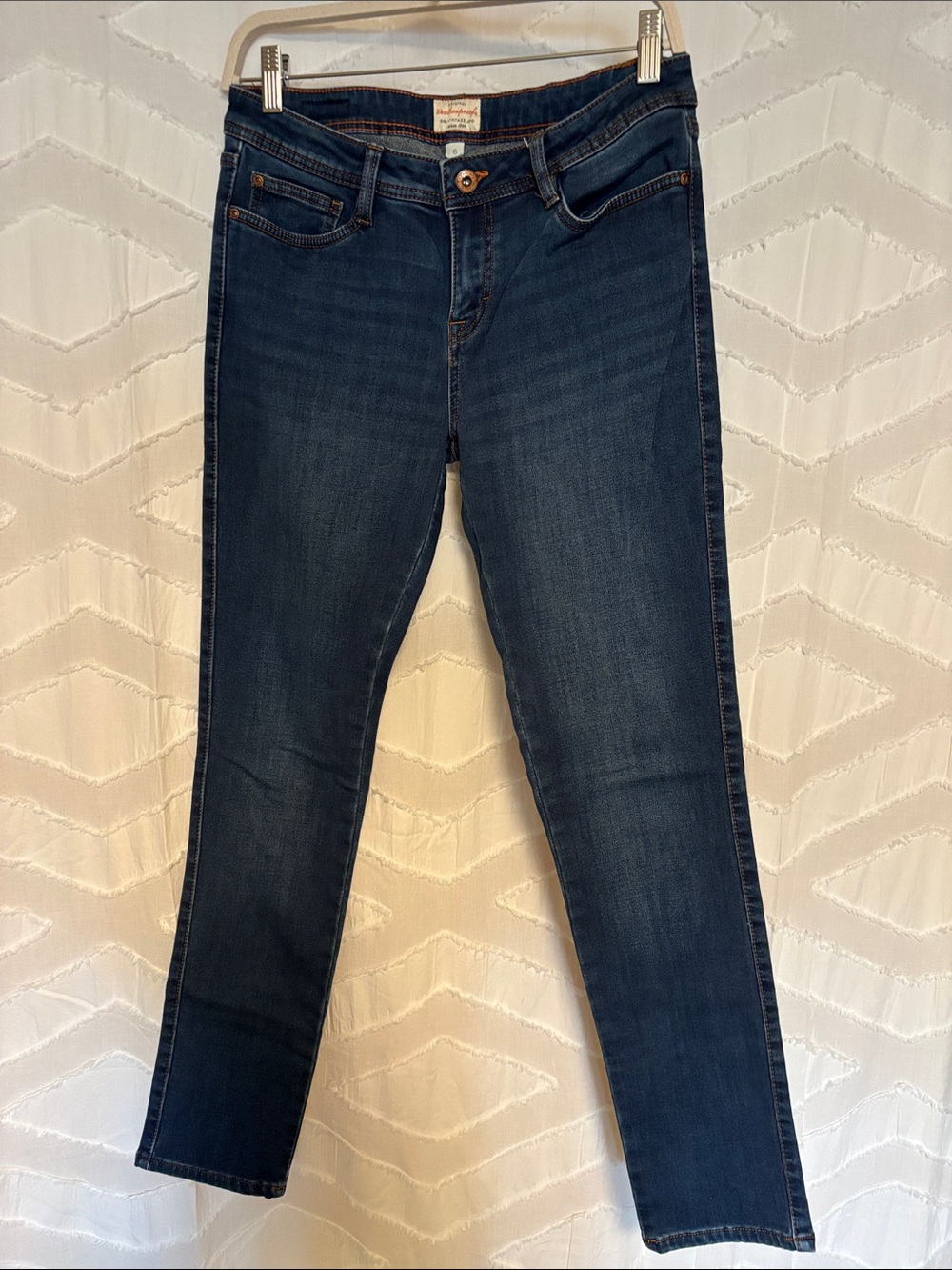 Weatherproof Vintage Women's Dark Blue Skinny Jeans